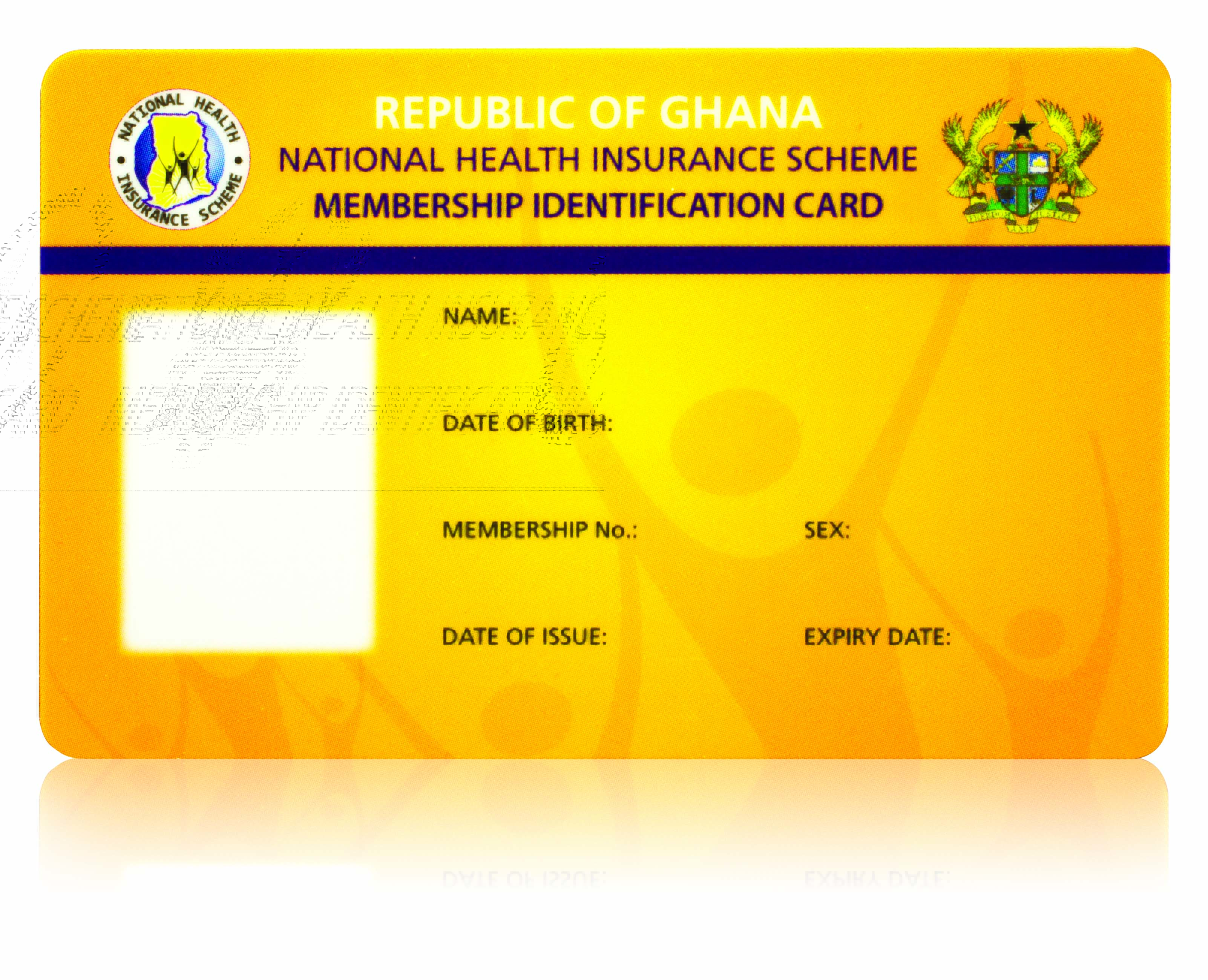 Health insurance card with personalization J Point Cards