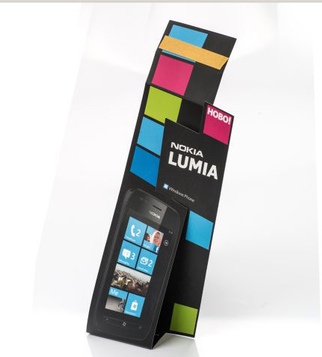 Shelf talker Nokia Lumia | J Point Plus