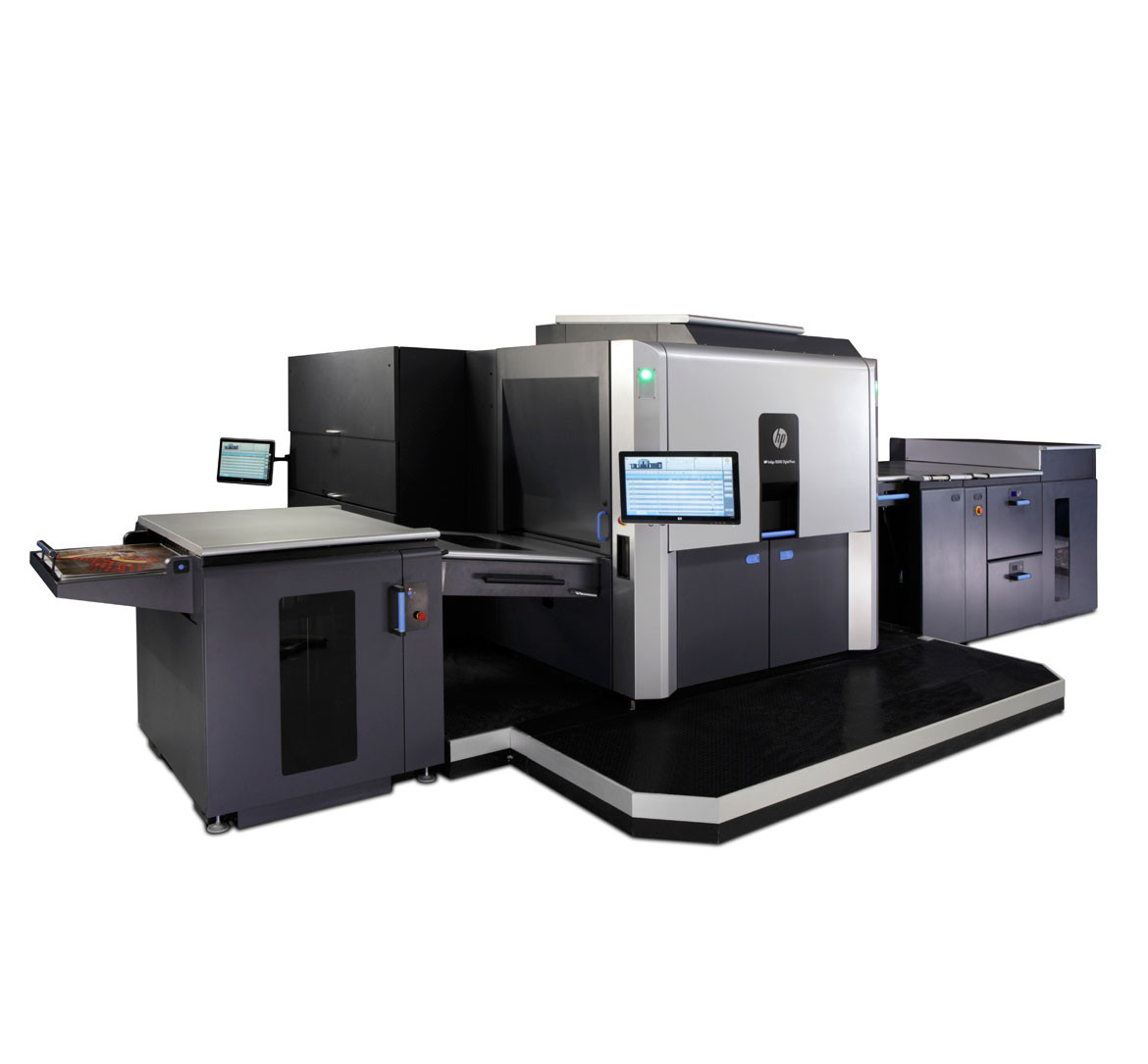 Wide range of possibilities in digital  printing  with HP  