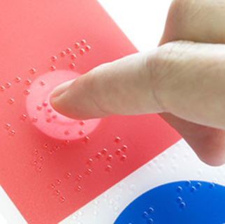 Digital UV varnish - Braille effect | J Point Plus