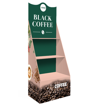 Advertising shelve for coffee products | J Point Plus