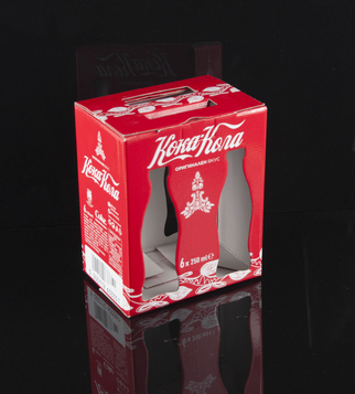 Промо кутия за бутилки Coca-Cola | J Point Plus