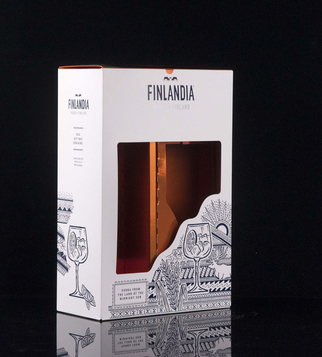 Box for Finlandia with copper foil | J Point Plus