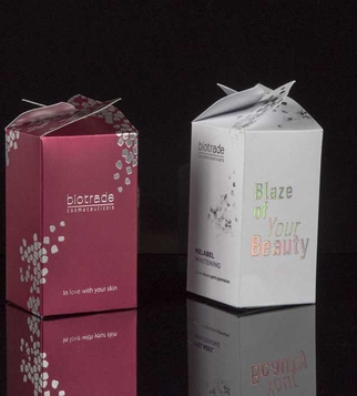 Packaging with color foil and metalized lamination | J Point Plus