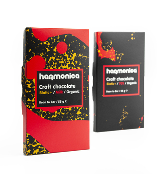 Packaging for craft chocolate Harmonica | J Point Plus