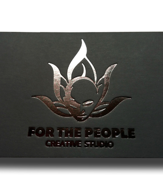 Hot stamp business card  | J Point Plus