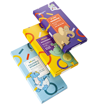 Опаковки за детски шоколади с пробиотик | J Point Plus
