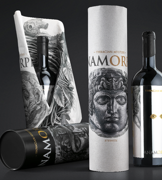 Опаковки и етикети за вино Anamorphosis | J Point Plus
