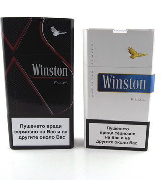 Промо кутии за тютюневи продукти Winston | J Point Plus