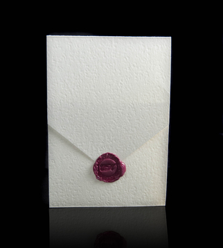 Invitation with a wax stamp | J Point Plus