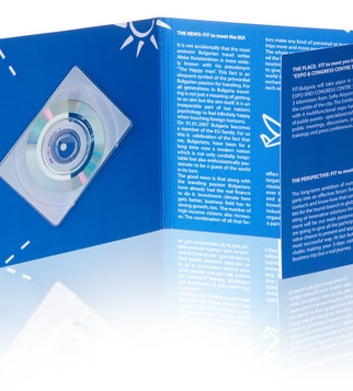 Bi-folded CD cover | J Point Plus