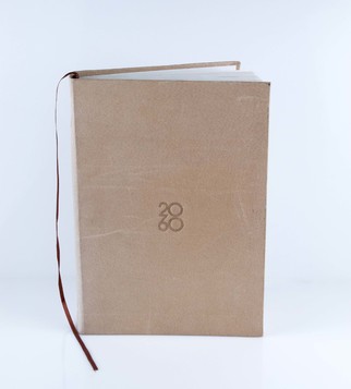 Книга с кожена корица с преге | J Point Plus