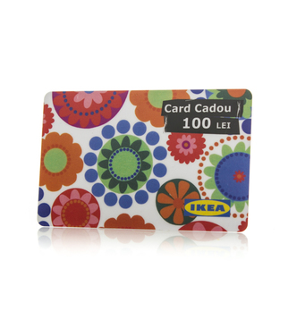 Gift карта с матов ламинат и баркод | J Point Cards