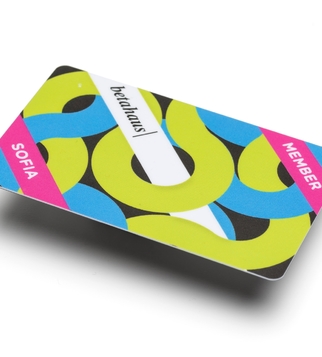 Club card with matte lamination | J Point Cards