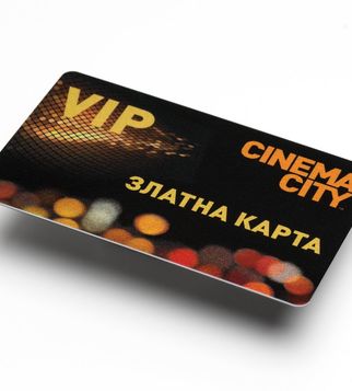 VIP карта с гланцов ламинат | J Point Cards