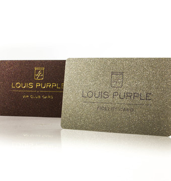 VIP cards Louis Purple