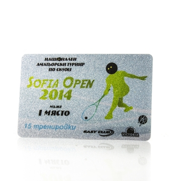 Club card Sofia Open